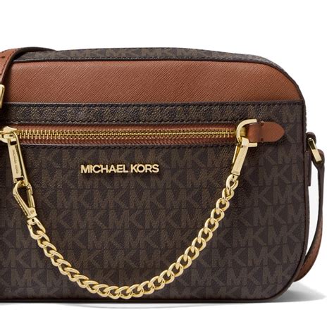 michael kors crossbody big logo|michael kors jet set crossbody.